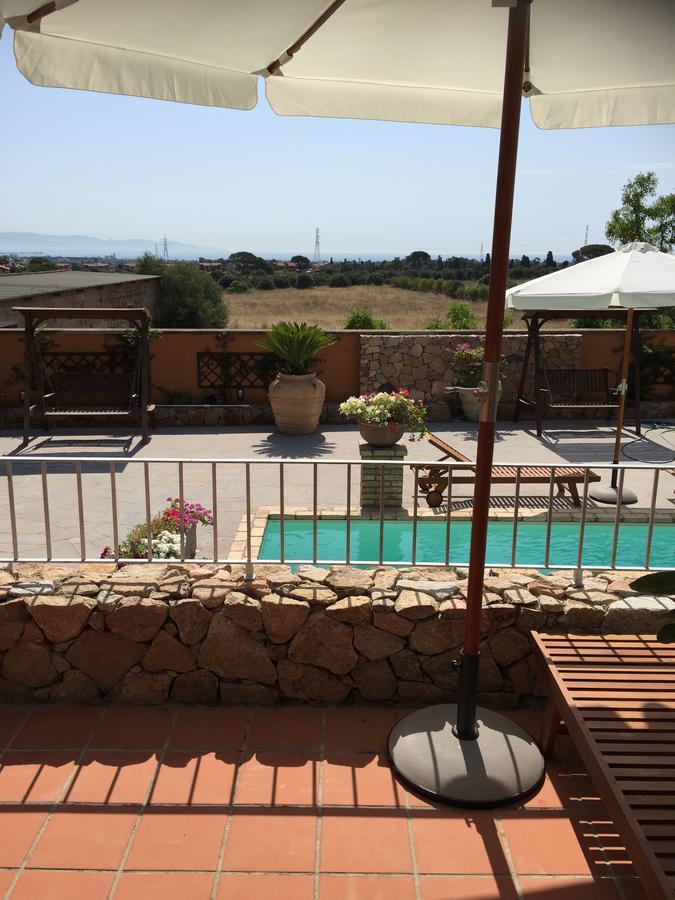 Antico Casale Del Poggio Hotel Capoterra Luaran gambar